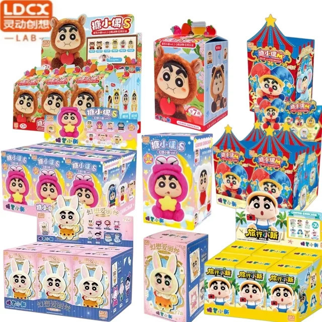 LDCX Crayon Shinchan Alice Fantasy Travel Shinchan Plüsch-Blindbox - Bild 1