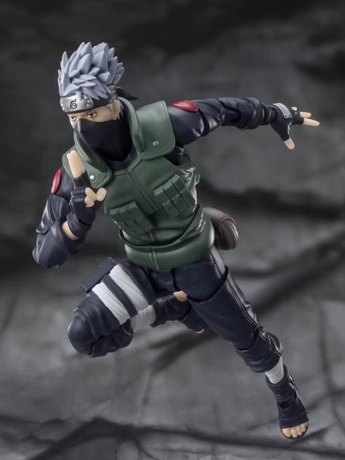 Bandai Naruto Hatake Kakashi Namikaze Minato Actionfigur, 16cm - Bild 3