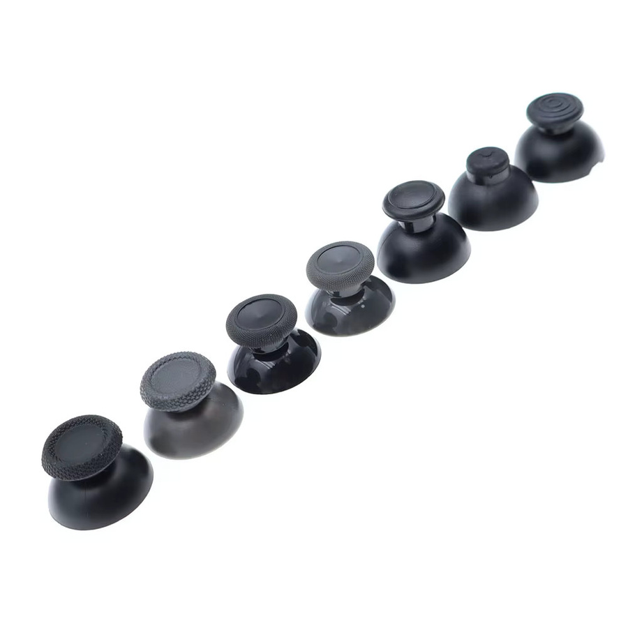 TingDong 10 Stück 3D-Joystick-Pilzkopf-Stick-Griffkappen in Schwarz für PlayStation PS2 PS3 PS4 PS5 und Xbox One Series S X Xbox 360 sowie WiiU und NGC Controller - Bild 2