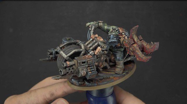 Tusk Model Orc Ork Resin Kits, Figuren, unbemalt, Grau - Bild 1