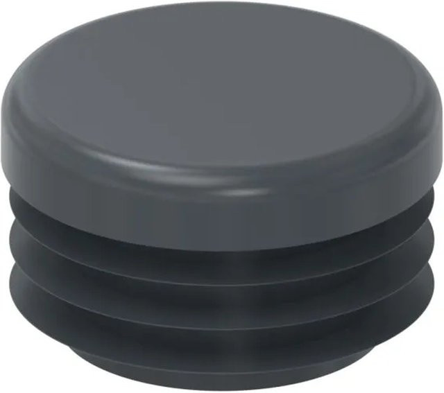 FeNau Einsteckkappe aus Kunststoff für Rohr Ø 26,9 mm, Wandstärke 1,0-3,0 mm, Farbe Anthrazit RAL 7016 - Bild 1