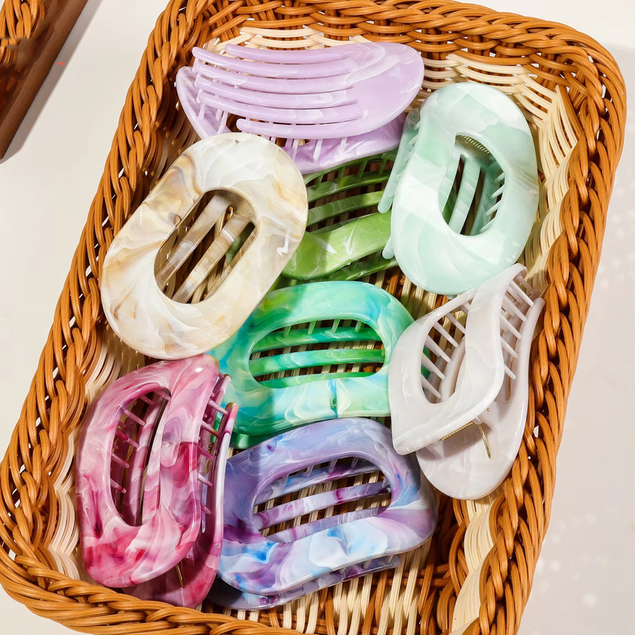 FORWOT Haarspangen Entenschnabel-Clips, Damen, Acryl - Bild 4