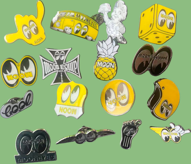 Brosche Rat Fink, Bunt, Kinder - Bild 1