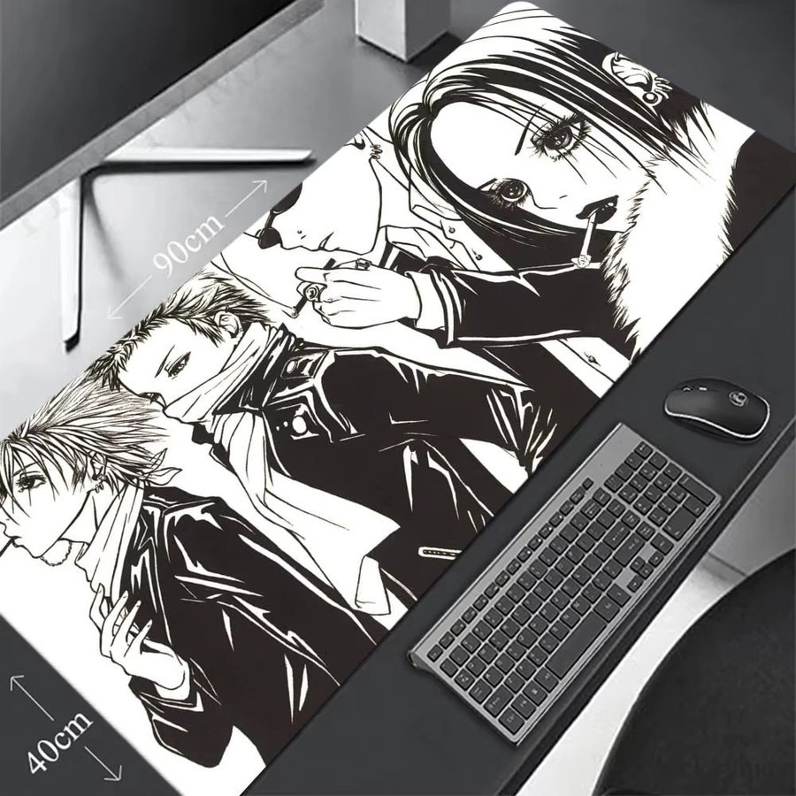 Anime Nana Osaki Gaming-Mauspad XXL, Schwarz, B/T: 90 x 40 cm - Bild 2