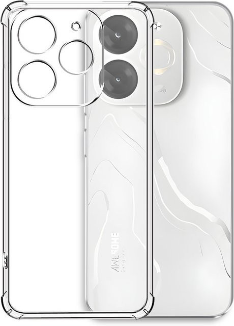 Transparente TPU-Silikonhülle für Itel P55 4G (Modelle A666L, A666LN, P666L) - Bild 1