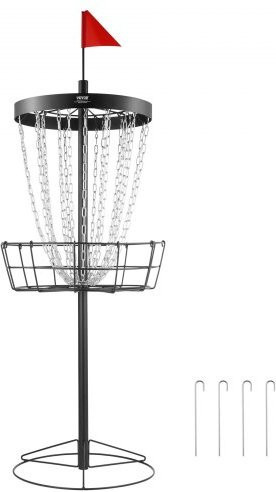 VEVOR Disc Golf Basket aus Stahl, Black - Bild 1