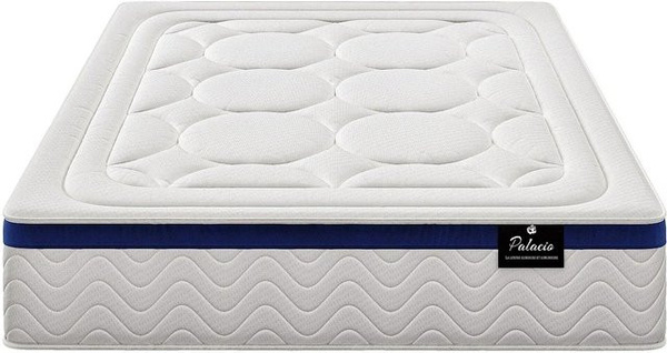 Vente-unique Standardmatratze Marquis Taschenfederkern H3 in Weiß B: 160 cm, T: 200 cm