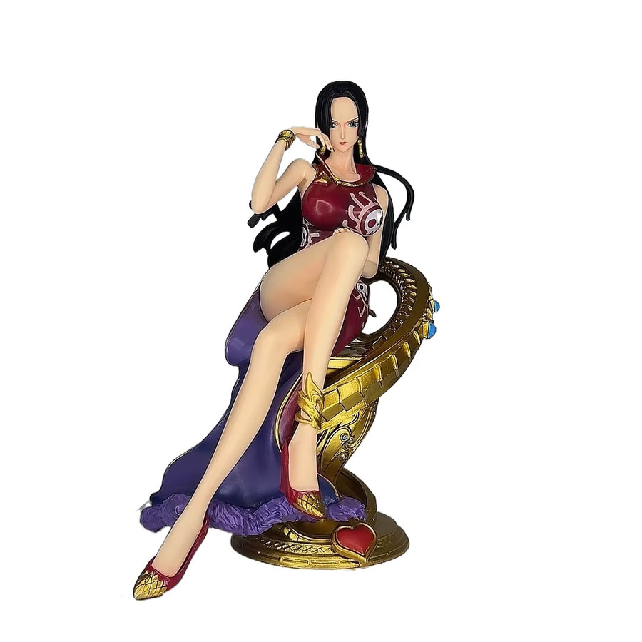 Bandai One Piece Boa Hancock Sitting Pose, Anime Figur, 23cm - Bild 3