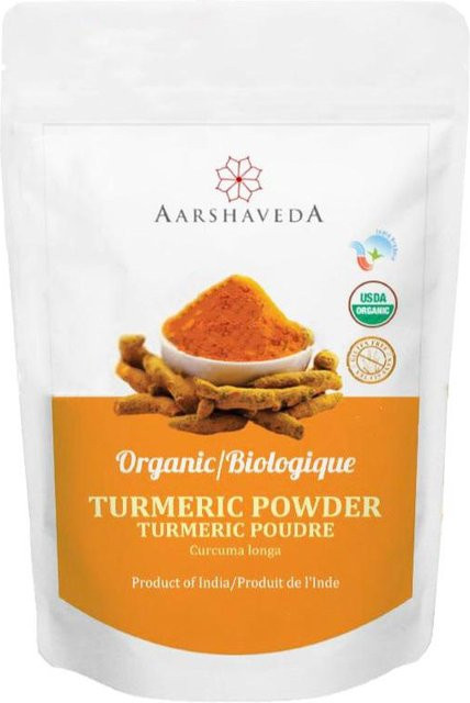 Aarshaveda Kurkuma gemahlen Bio 5 x 200 g - Bild 1