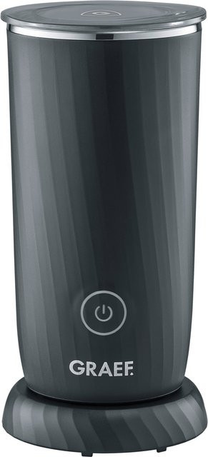 Graef Elektrischer Milchaufschäumer in Silber mit Touch-Display und Automatikfunktion - Bild 1