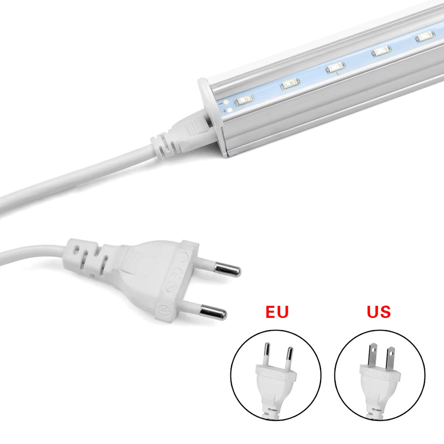 AIMENGTE LED-Pflanzenwachstumsleuchte Vollspektrum Phyto-Lampe für Indoor-Pflanzen und Hydroponik in Weiß - Bild 2