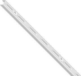 Element System Wandschiene 10000 einreihig, Farbe: Weiß, Länge: 1500 mm - Bild 1