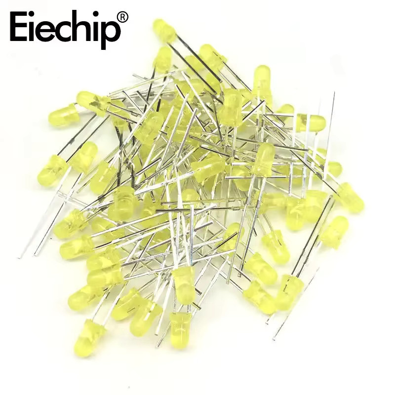 Mehrfarbige LED-Dioden Set in 3 mm und 5 mm mit RGB-Farben Rot, Grün, Blau, Gelb, Orange und Weiß - Bild 2