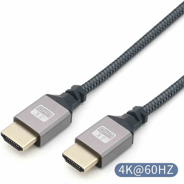BSN HDMI Kabel V2.0 in Schwarz für 4K HD und 1080P zur Verbindung von TV-Box und Computermonitor mit vergoldeten Steckern - Bild 1