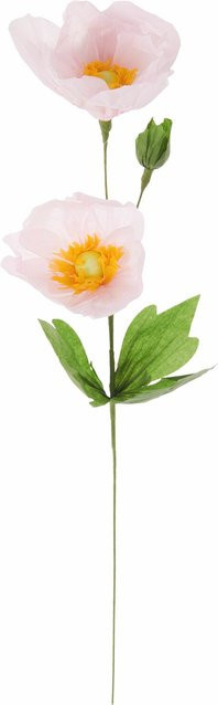 Rico Design Papierblume Mohn in Rosa - Bild 1