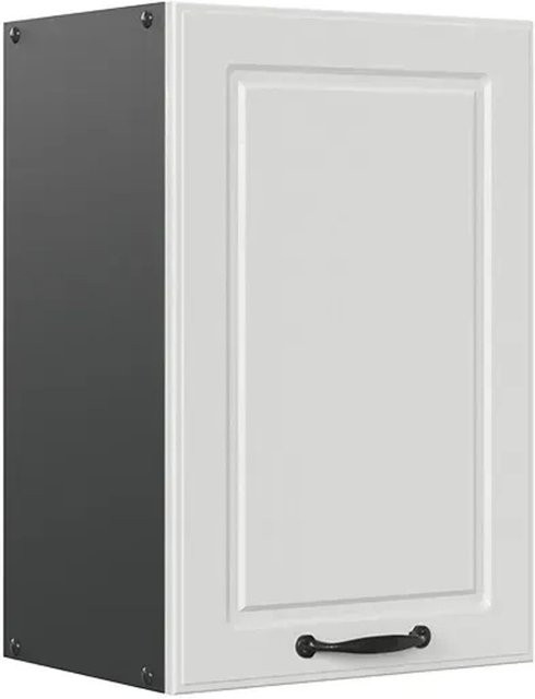 Vicco Hängeschrank R-Line Küchenschrank Landhaus Weiß Anthrazit B: 40 cm, H: 60 cm, T: 31 cm - Bild 1