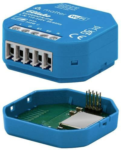 Eltako AP64EUD+E Universal-Dimmaktor für Unterputz mit WiFi, kompatibel mit Amazon Alexa, Google Assistant und Apple HomeKit, Farbe Blau - Bild 1