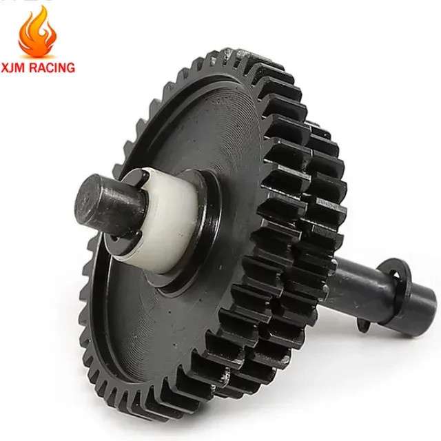 Metall-Doppelgetriebesatz für 1/8 RC Truck, Metall, Schwarz - Bild 1