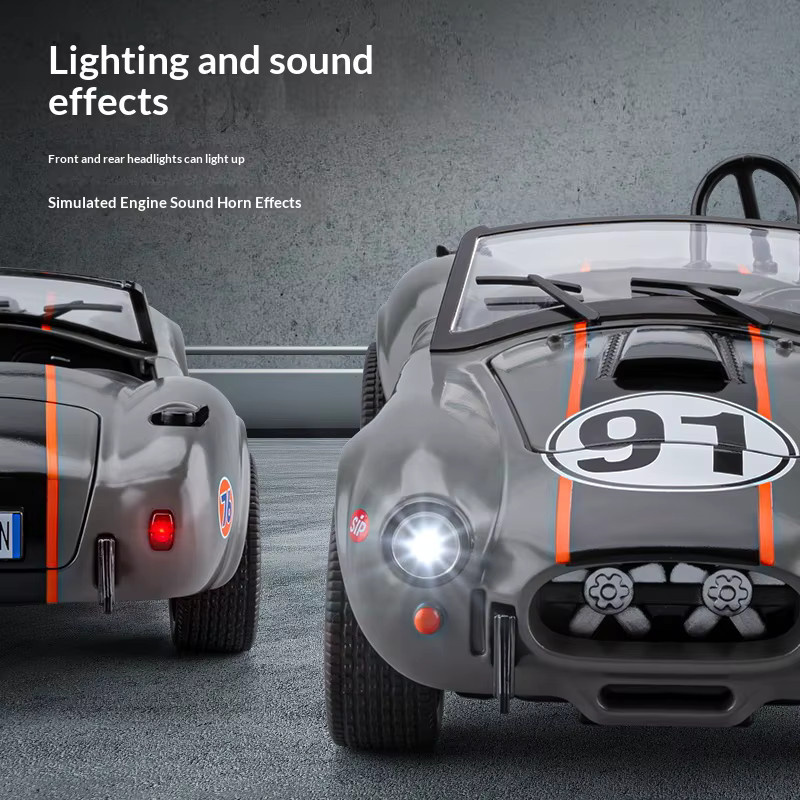 Maisto Shelby Cobra Replikat, Automodell, 1:24, Metall, Orange - Bild 2