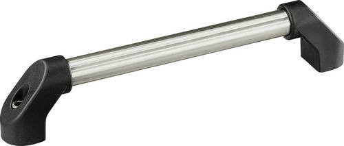 Rohde Maschinengriff RS-30.500.62 in Schwarz und Silber, 2er-Set, L: 54,4 cm, B: 3 cm, H: 8 cm - Bild 1