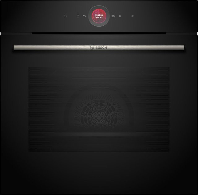 Bosch Einbaubackofen Serie 8 HBG7721B1 in Schwarz mit 71 l Volumen, WLAN, pyrolytischer Selbstreinigung und A+ Energieeffizienz, Breite: 59,4 cm - Bild 1