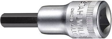 Stahlwille Innen-Sechskant Steckschlüssel-Bit-Einsatz 10mm 3/8 in Silber aus Edelstahl - Bild 1