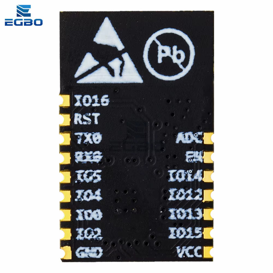 Egbo ESP-M2 ESP8285 Mini WiFi Modul für serielle drahtlose Übertragung in Schwarz - Bild 3