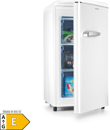 Klarstein Gefrierschrank Chest 60 Liter in Beige oder Weiß