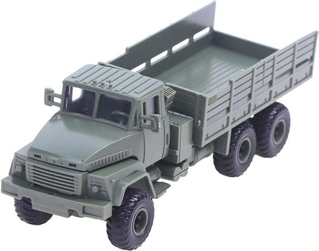 Kidsly KrAZ-260 Traktor Fahrzeug Lkw, 1:72, Modell, ab 12 Jahren, grau - Bild 1