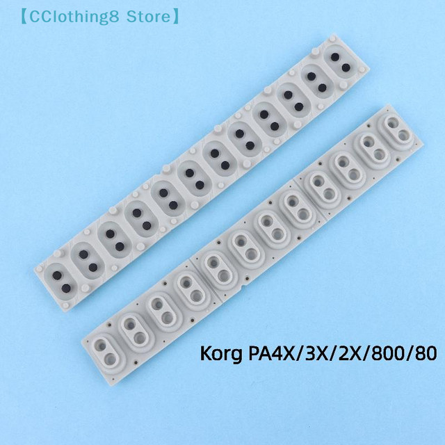 Leitfähige Gummistreifen-Tasten für Korg PA4X PA3X PA2X PA800 PA80 TRITON LE & TR Gummikontakttasten-Set - Bild 1