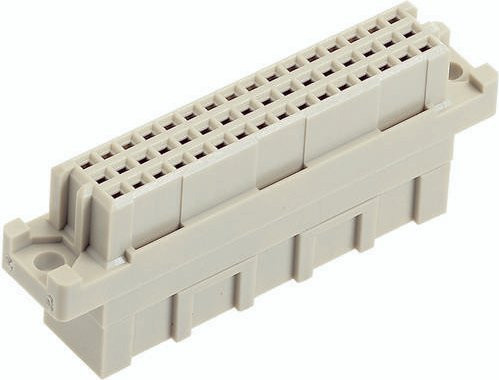 Harting Federleiste 09230483214 in Beige mit 3 Reihen - Bild 1