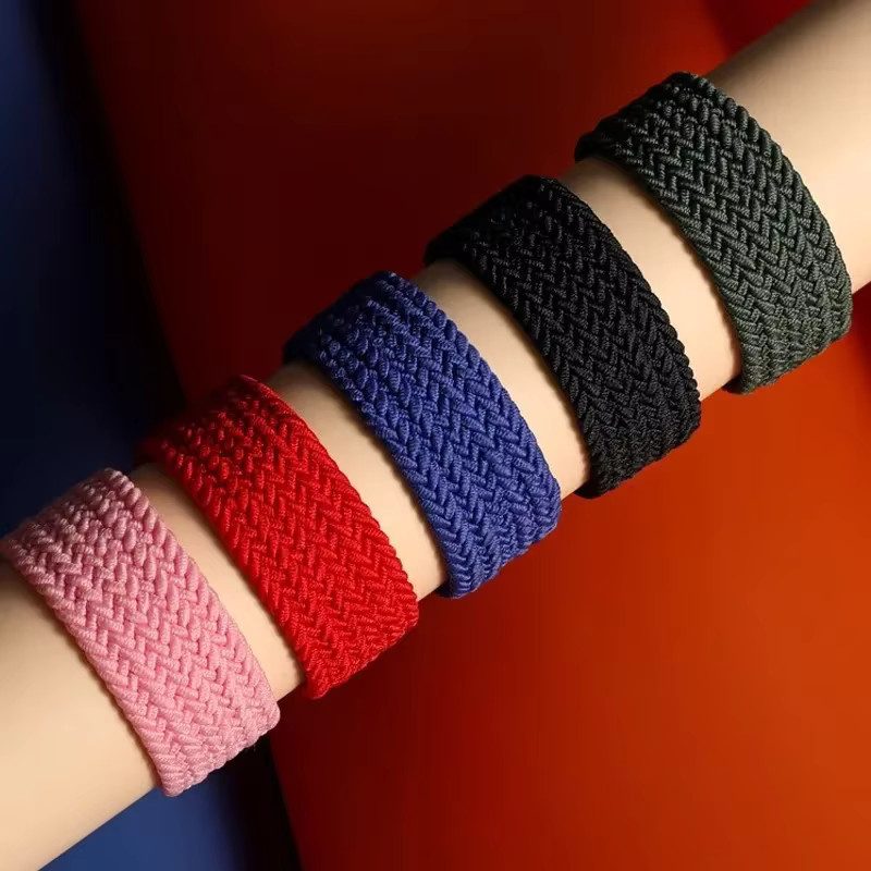 Xiaomi Uhrenarmband, geflochtenes Solo-Loop, Nylon, Bunt, Unisex, 22 mm - Bild 2