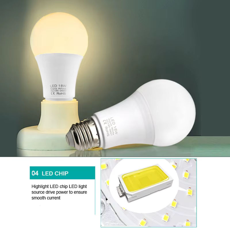 PARKSON LED Lampe E27 Set mit 10 Stück in Weiß für AC 220 V - Bild 2