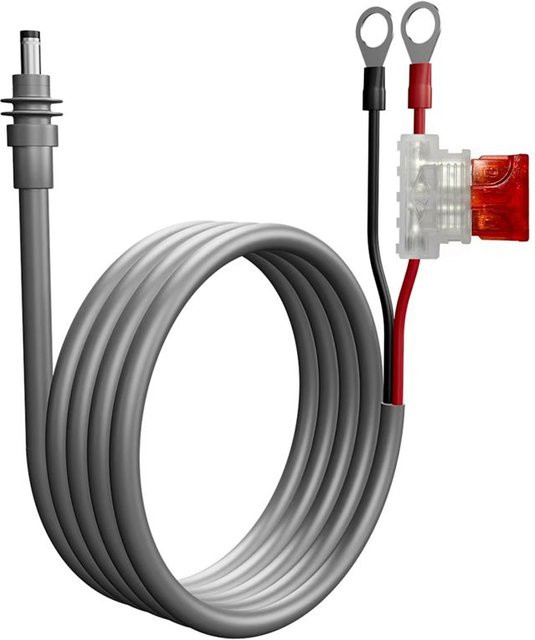 Noby Stromkabel für Starlink Mini DIY 14AWG Verlängerungskabel mit Kfz-Sicherungshalter ATC/ATO DC-Stecker in Grau - Bild 1