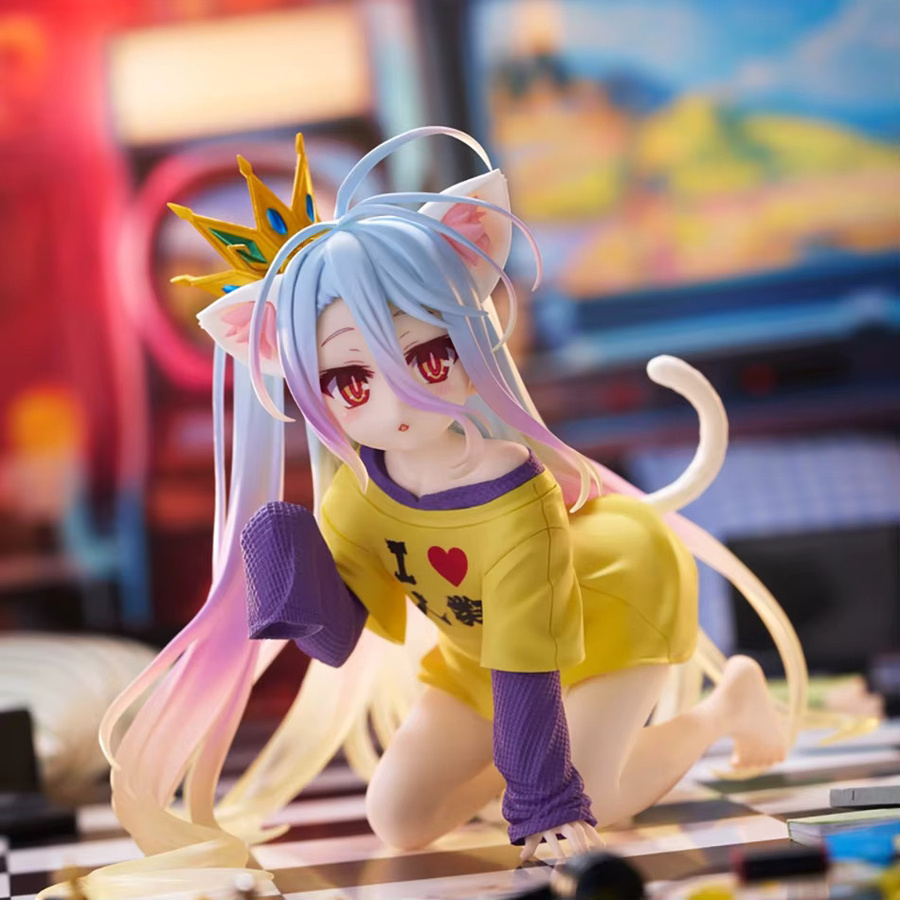 Bandai No Game No Life Shiro, Actionfigur, 10cm, Kunststoff - Bild 2