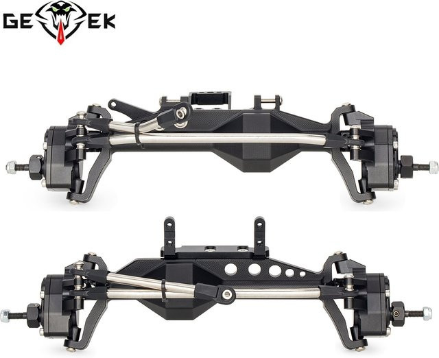 MALOM RC Aluminium 4WS Offset-Portalachssatz mit Servohalterung, 1:10, Zubehör - Bild 1