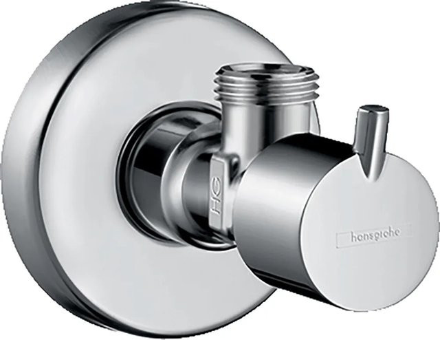 Hansgrohe Eckventil S mit G 3/8 Abgang in Chrom - Bild 1