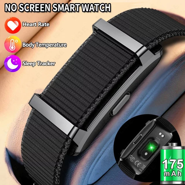 LIGE Smart Watch Fitness Tracker mit Herzfrequenzmessung, Schlaf-Tracking und Wasserdichtigkeit, Schwarz, Unisex - Bild 1