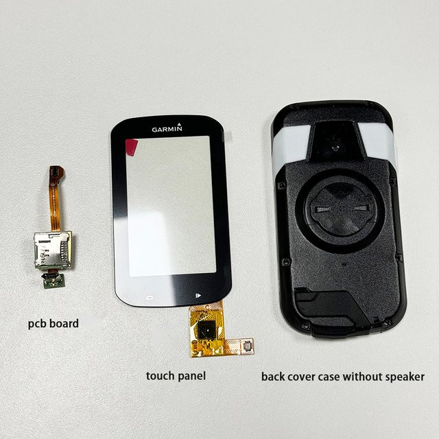 Garmin Edge 1000 Ersatzteil Set: PCB Board mit USB-C Ladeport und hinterer Abdeckung in Schwarz für Reparaturen - Bild 1