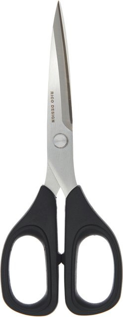 Rico Design Universalschere Premium in Schwarz, Länge: 16,5 cm - Bild 1