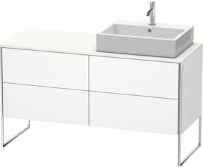 Duravit Waschtischunterschrank XSquare in Weiß matt, B/H/T: 140 x 77,8 x 53,8 cm - Bild 1
