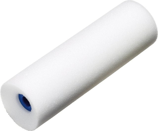 LUX-TOOLS Schaumwalze Konkav in Weiß mit 10 cm Durchmesser - Bild 1