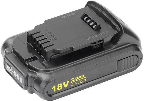 Cimco Werkzeug-Akku 18V 2.0Ah Li-Ion in Schwarz - Bild 1