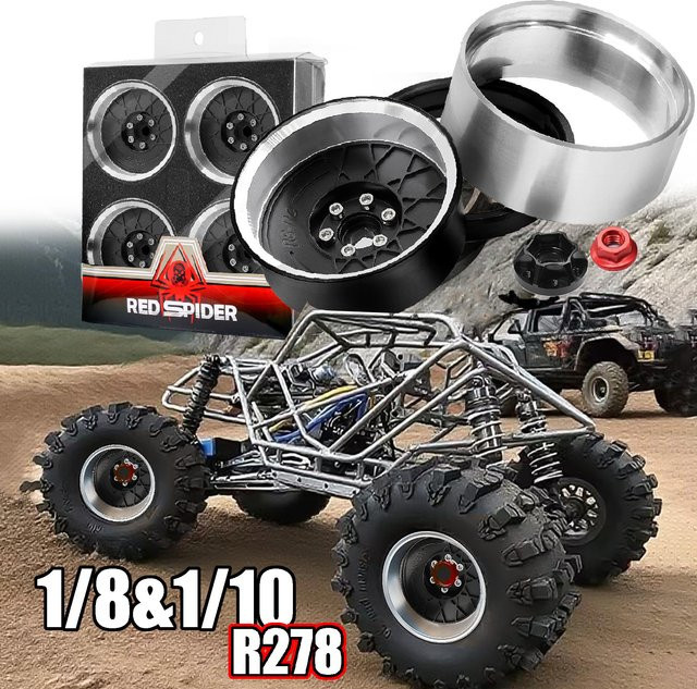 AXIAL 1/8 AXP8 Gilamon RC Car, 2,2-Zoll-Radnabe, Metall, Zubehör - Bild 1