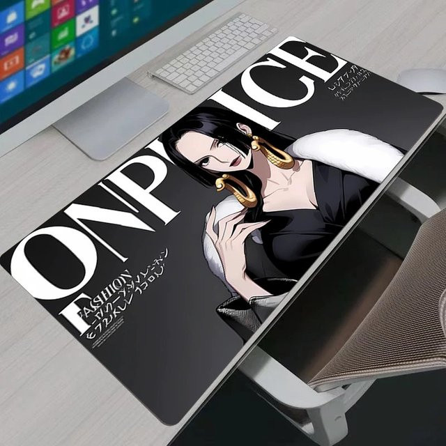 Bandai One Piece Boa Hancock Anime Mauspad XXL Multicolor mit Locking Edge für PC und Gaming - Bild 1