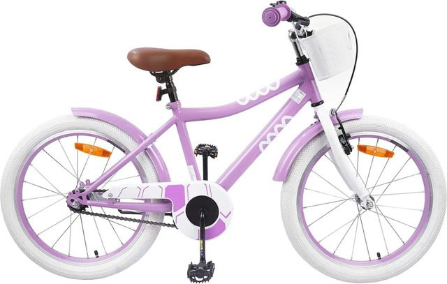 vidaXL Kinderfahrrad 18 Zoll Lila - Bild 1