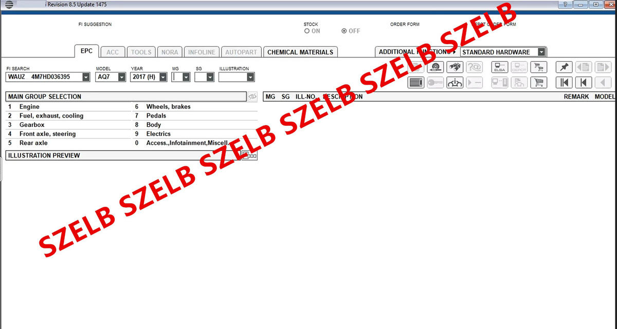 ETKA 8.5 Elektronischer Teilekatalog für Audi und VW Auto-Reparatursoftware Mehrsprachig - Bild 2