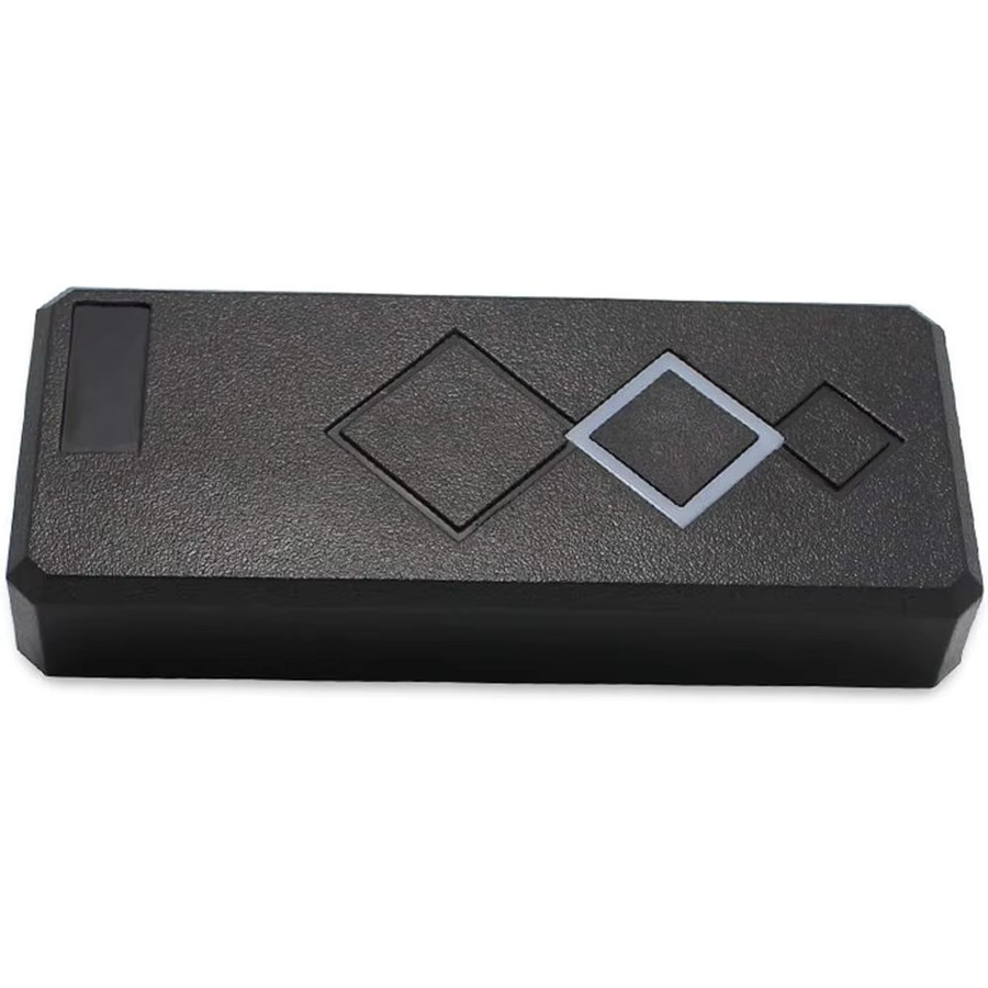 Asia-Teco RFID Zugangskontroll-Lesegerät für EM ID und Mifare in Schwarz mit LED-Anzeige und Wiegand 26/34 Unterstützung (125kHz/13,56MHz) - Bild 4