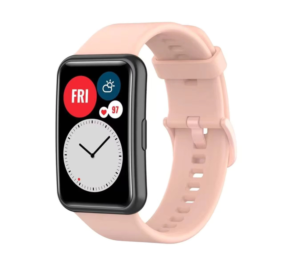 Uhrenarmband Silikon, Huawei Watch Fit, Tonal Schnalle - Bild 2