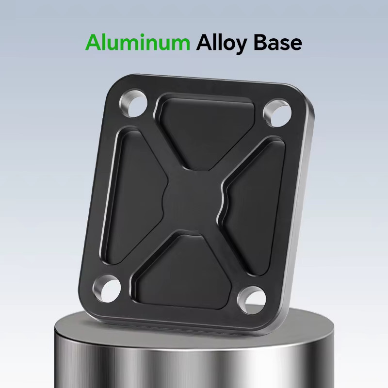 FANAUE Kugeladapter aus Aluminiumlegierung in Schwarz, 1-Zoll-Adapter mit 25 mm, 20 mm und 17 mm Diamant-Kugelbasis sowie quadratischer Kugelbasis, kompatibel mit RAM-Halterungsarmen - Bild 2